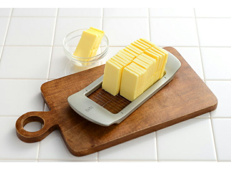 オークス 日本製 leye ワイヤーでスーッと切れるバターカッター LS1551 燕三条 レイエ パン ベーカリー お菓子作り