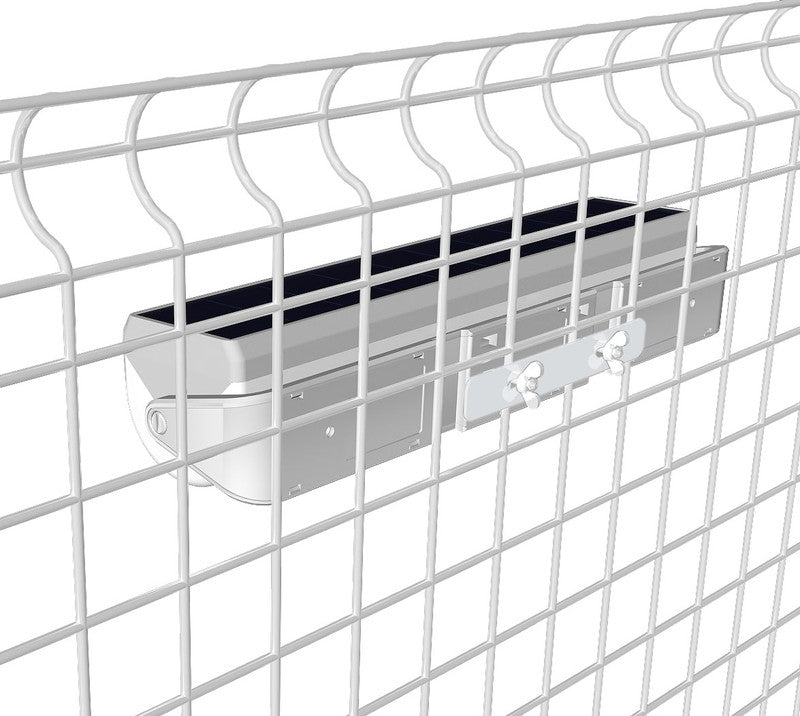 LED フェンスライト ムサシ RITEX ライテックス S-C1000L ソーラー式 明るさ110ルーメン 明かりセンサー付 防犯グッズ ソーラーライト 屋外 防犯(代引不可)