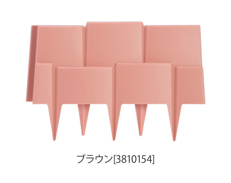 グリーンパル 日本製 樹脂製フェンス 10個組 差込むだけで簡単設置 柵っと ガーデニング 園芸 花壇 囲い 土留め ブロック 仕切り お庭の縁取り フェンス 柵(代引不可)