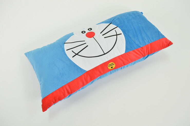 モリシタ ドラえもん フェイスロング枕 まくら キャラクター 子供 どらえもん (代引不可)
