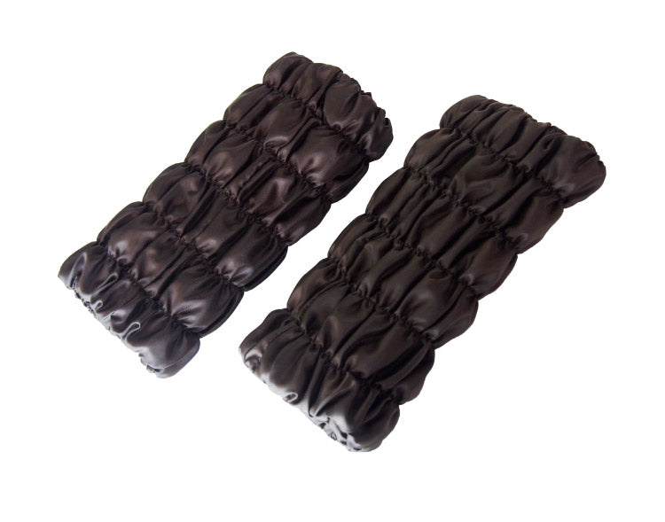 日本産 オーラ岩盤 足首ウォーマー 極 レギュラー ブラウン