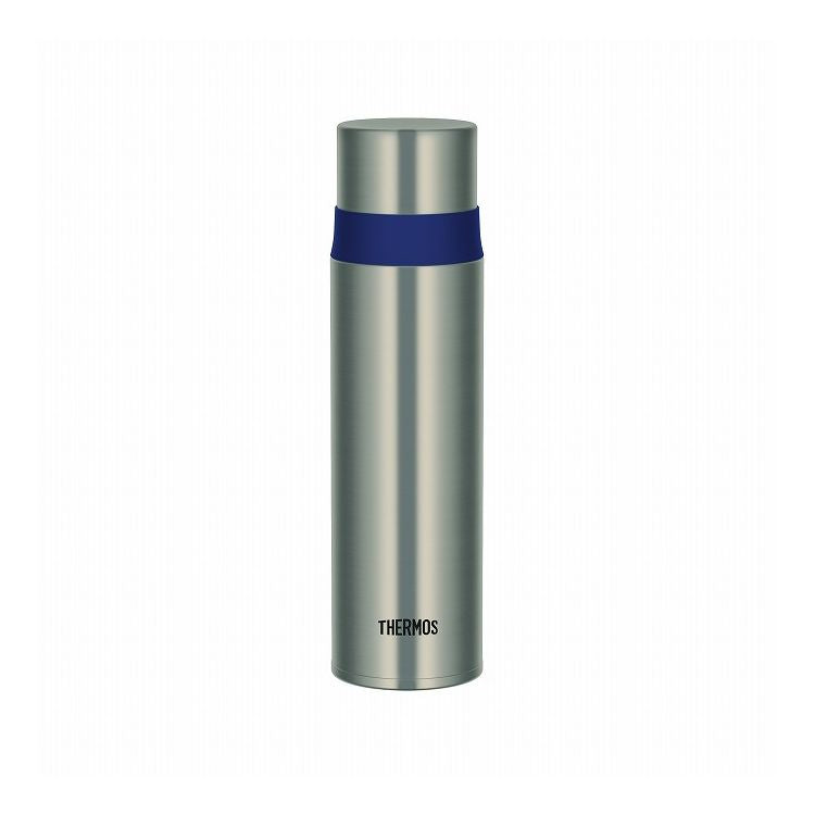 サーモス ステンレスボトル 500ml ステンレスブルー FFM-502 THERMOS 軽い スリム ステンレス 保冷 保温 子供(代引不可)