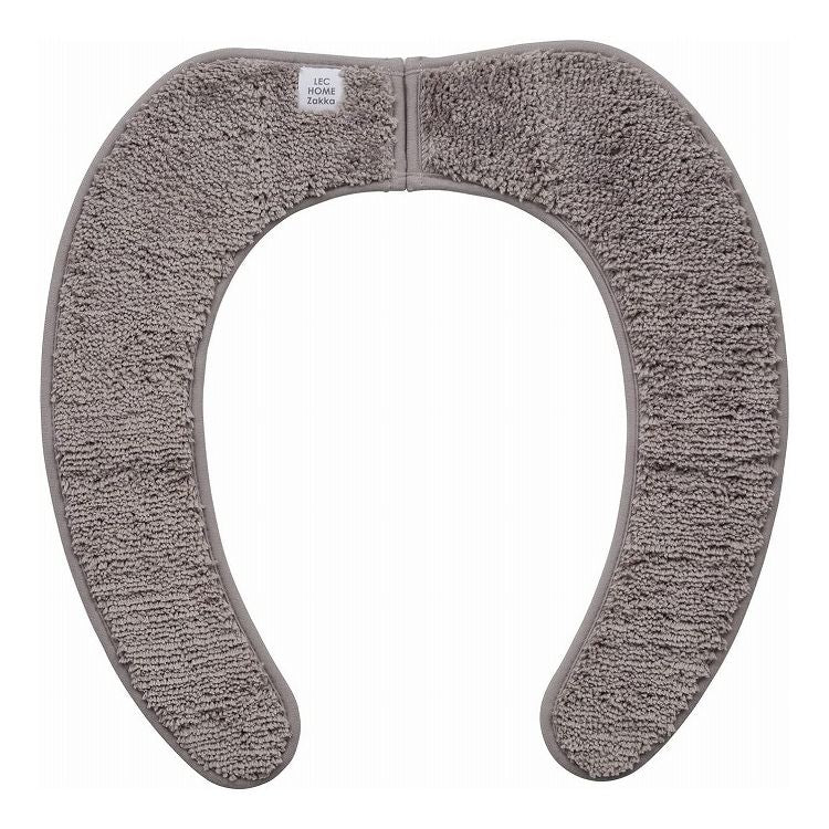 レック ぴたQ 吸着べんざシート もこふわ タフトスリム ブラウン 便座シート 便座カバー 厚手 もこもこ 暖か ふわふわ 貼る(代引不可)