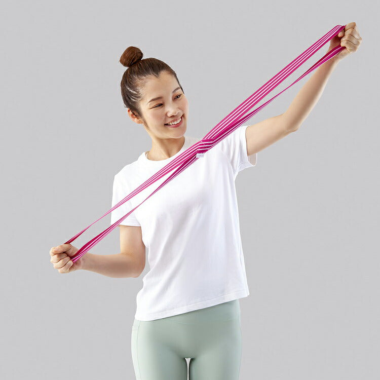 アルファックス ゆる伸び肩甲骨バンド ピンク 姿勢ケア バンド 猫背 姿勢 背筋が伸びる つけっぱなし(代引不可)