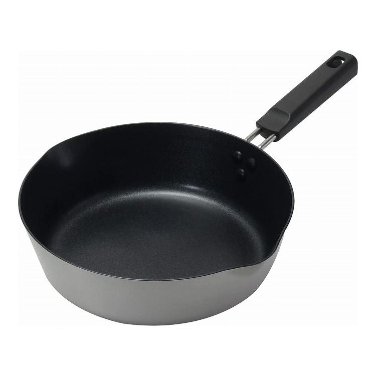 パール金属 チーノ IH対応 深型フライパン 内径24cm HB-6558IH対応 ガス火対応 シンプル(代引不可)