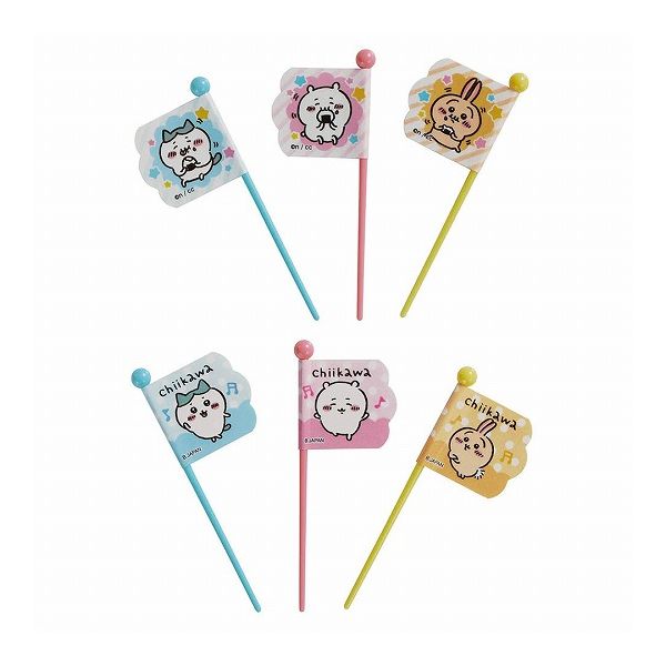 【3個セット】 トルネ ちいかわ ピックス 12本入(3種×各4本) お弁当ピック(代引不可)