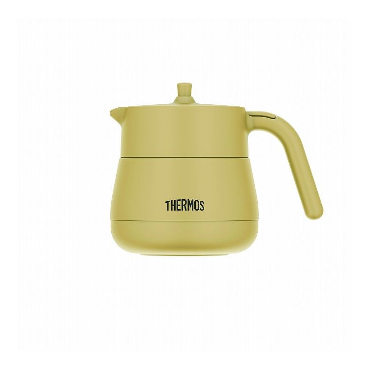 サーモス 真空断熱ティーポット 450ml ベージュ TTE-450BE(代引不可)