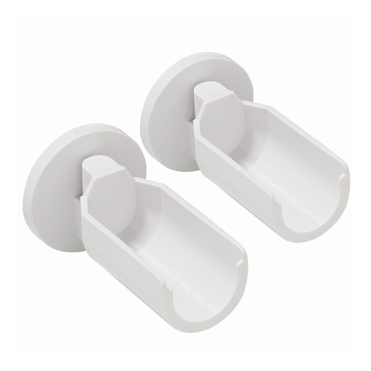 積水樹脂 セキスイ 壁面用 取付ものほし 受け具 ホワイト HTM-1TP 洗濯物干し 竿受け コーナー 物干し竿 壁に渡す ポール