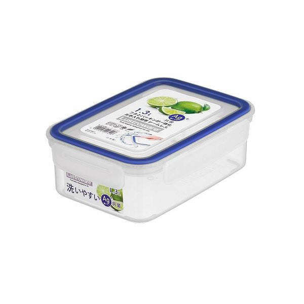 【3個セット】 岩崎工業 Lustrowere イージーケア 1.3L A-2174BN フードストッカー 密閉 容器 食品 保存 キャニスター 抗菌(代引不可)