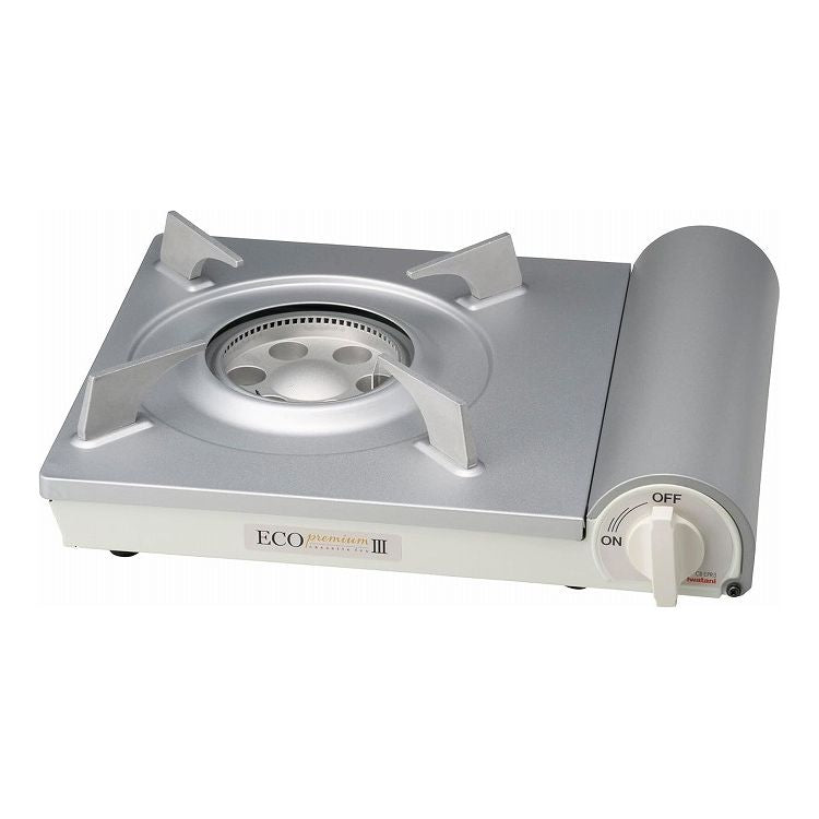 岩谷産業 イワタニ カセットフー エコプレミアム3 ホワイト CB-EPR-3 簡易コンロ 防災グッズ 卓上用 岩谷 自宅で 家で すき焼き(代引不可)
