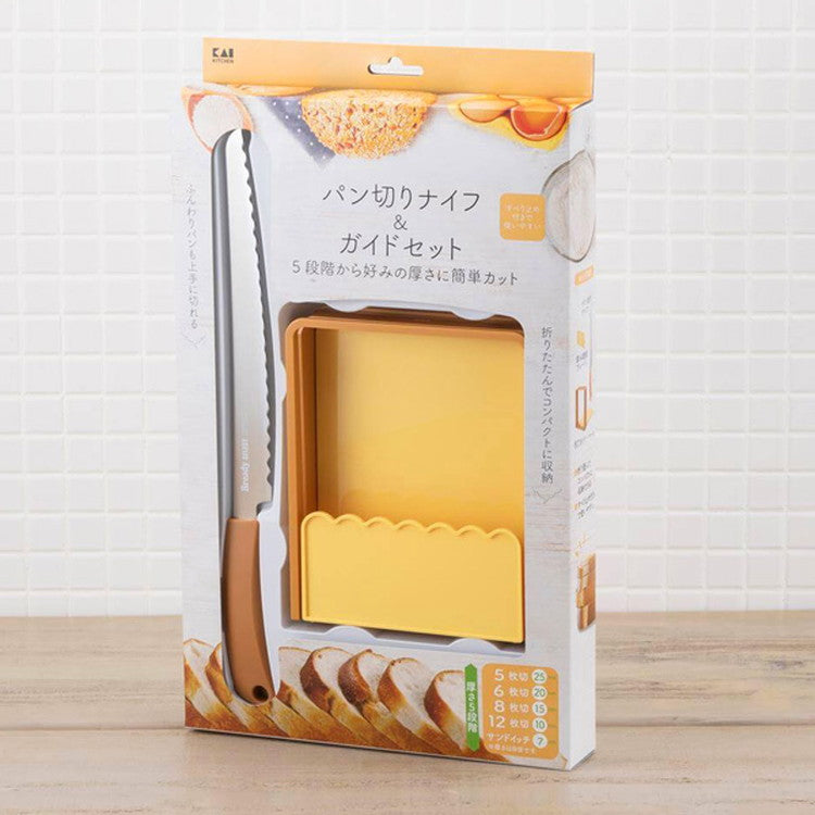 貝印 パン切りナイフ&ガイドセット DL7029(代引不可)
