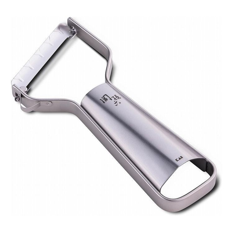 貝印 関孫六 オールステンレス 鋭角ピーラー 極刃 DH3356 切れ味の良さに徹底的にこだわった(代引不可)