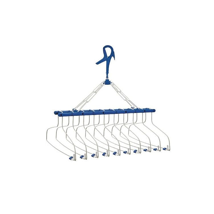 ニシダ リニアハンガー 10連式Z ブルー OB3(代引不可)