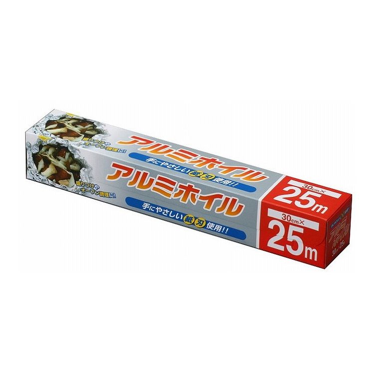 【2個セット】 大和物産 アルミホイル 30cm×25m アルミ箔 クッキングホイル(代引不可)