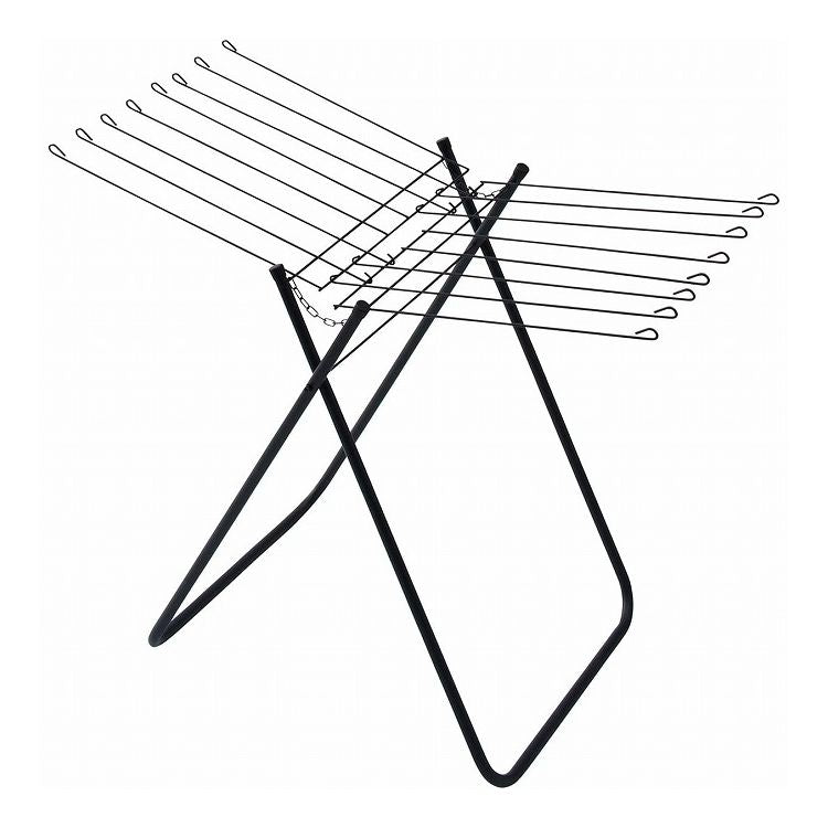 天馬 PORISH タオルハンガースタンド マットブラック PSBK-01(代引不可)