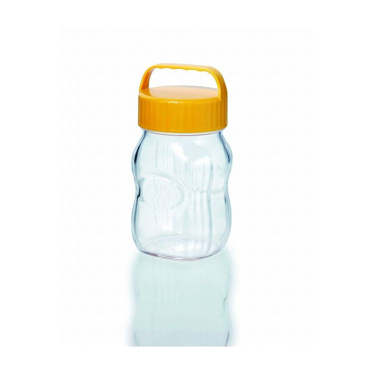 東洋佐々木ガラス 漬け上手 らっきょう編 イエロー 1L (ガラス保存瓶)(代引不可)