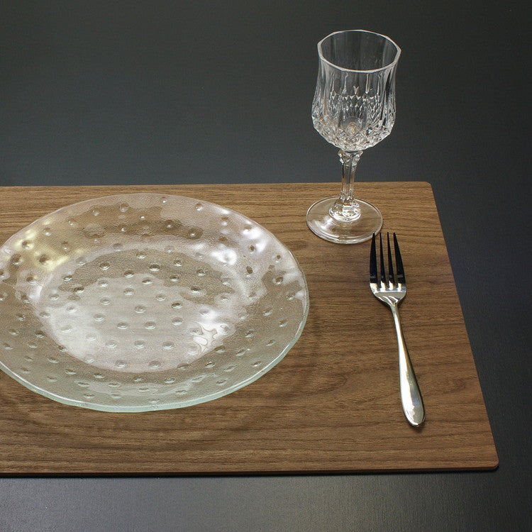 橋本達之助工芸 バスク ランチョンマット 45×30cm ブラウン 木製 プレート 日本製 木目調 おしゃれ 省スペース(代引不可)