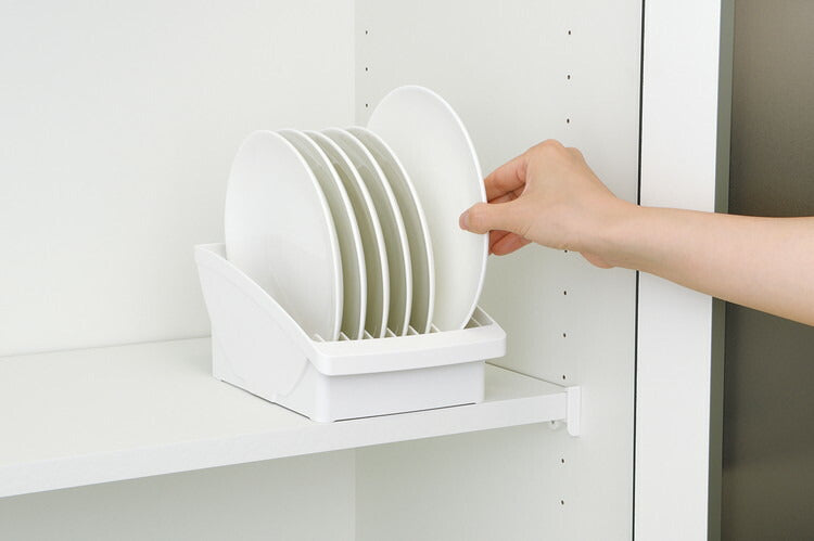【2個セット】 リッチェル トトノ(totono) 棚置き用 ディッシュスタンド レギュラー(代引不可)