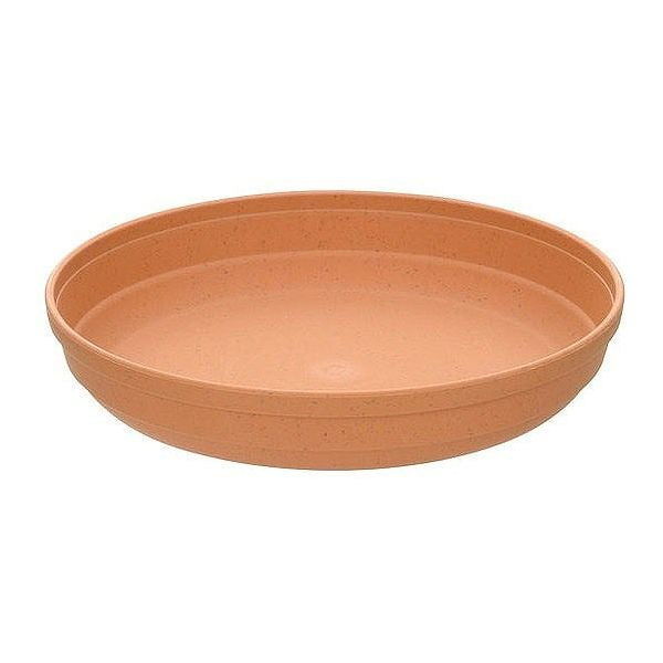 【3個セット】 リッチェル ひよっこ プレート 6号 ブラウン 鉢 ソーサー(代引不可)