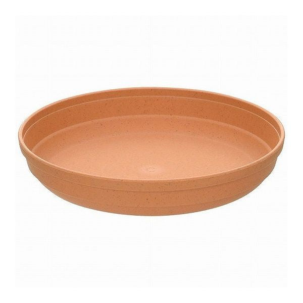 【3個セット】リッチェル ひよっこ プレート 8号 ブラウン 鉢 ソーサー(代引不可)