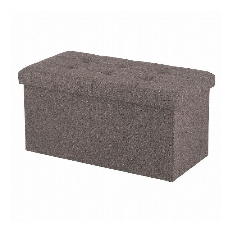 不二貿易 ハント ストレージベンチ 6030 チャコール HS-DXZ01スツール 収納 オットマン ベンチ(代引不可)