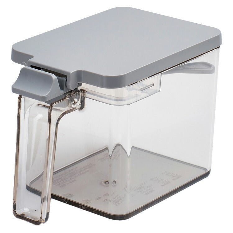 アスベル フォルマ 密閉プッシュポット(R) 700ml グレー A1147(代引不可)