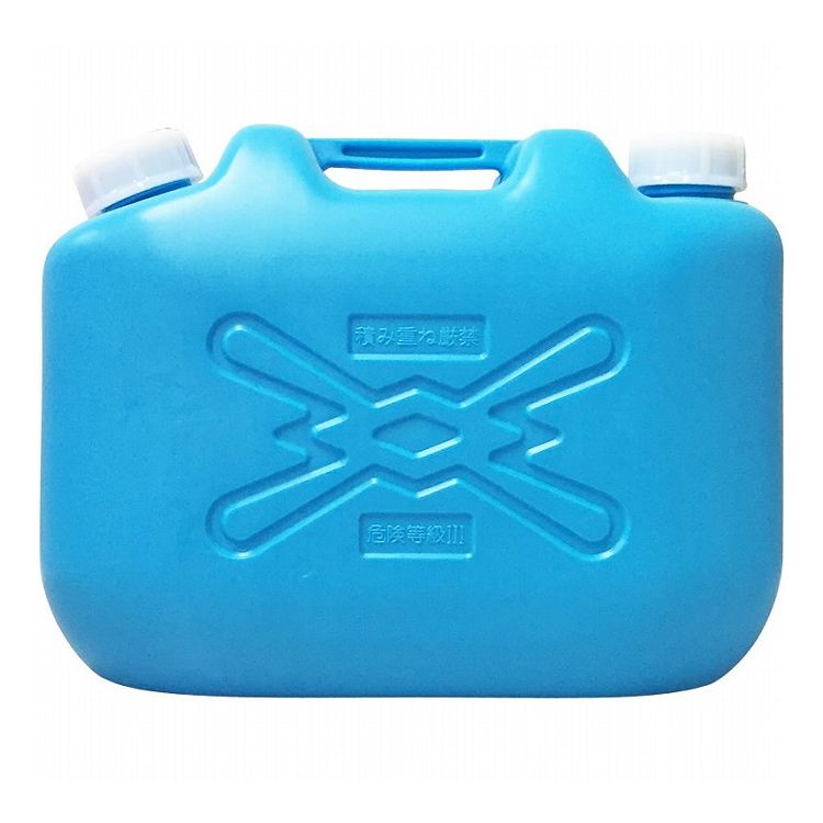 灯油缶 青 10L ポリタンク(代引不可)