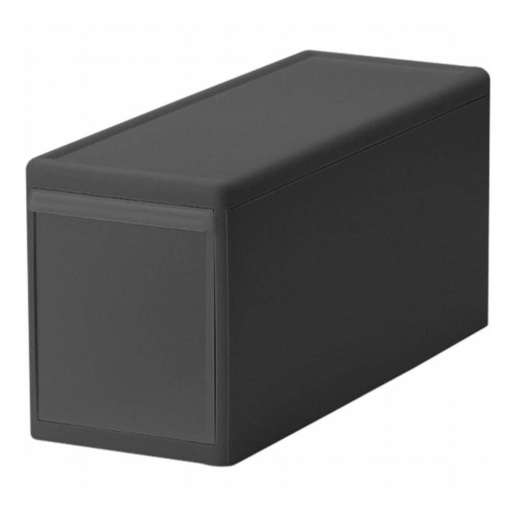 吉川国工業所 Like-it 組み合わせて使える収納ケース スリムM / 幅17×奥行46.5×高さ21.5cm グレー MOS-01(代引不可)