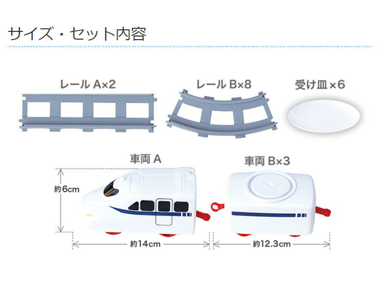 回転寿司トレイン 全長158 受け皿6枚 組み立て簡単 電池式 ホームパーティー おもちゃ 玩具 おうちで回転寿司 回転すし 回るお寿司 電車 新幹線 おすし 手巻き寿司 寿司パーティー パーティーグッズ プレゼント