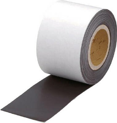 TRUSCO マグネットロール 糊付 t1.0mmX巾25mmX10m【TMGN1-25-10】(マグネット用品・マグネット素材)