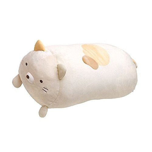 すみっコぐらし スーパーもーちもち抱きまくら サンエックス ねこ スーパーもーちもちボア ポリエステルマシュマロ綿 かわいい ファンシー 抱き枕 San-x MR48701