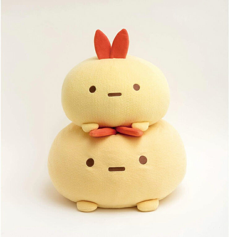 サンエックス すみっコぐらし スーパーもーちもち大福クッション えびふらいのしっぽ MY93301