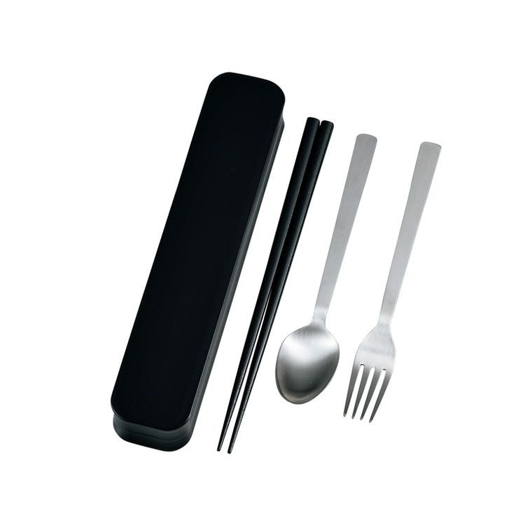 たつみや 大人のカトラリー ブラック BLACK 33303(代引不可)