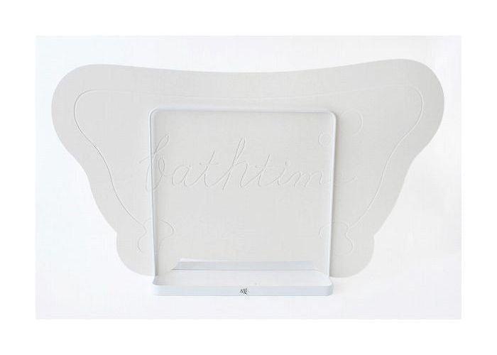 珪藻土 マット Bathtime ホワイトNIT-067-WH バスマット けいそうど お風呂 バス 洗面所 吸水 速乾 大判 防カビ 清潔 防ダニ TV テレビ おしゃれ かわいい インテリア 柄 収納(代引不可)