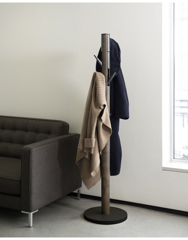 Umbra フラッパー コートラック ブラック×ウォルナット 2320361048(代引不可)