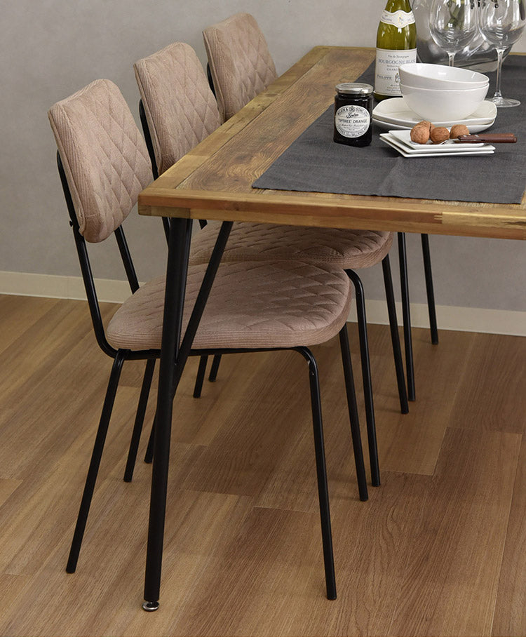 ダイニングテーブル ゲンブ165 165×80cm ダイニング テーブル 北欧 テーブル 作業台 ダイニングテーブル単品 キッチン テーブル 北欧 アイアン(代引不可)