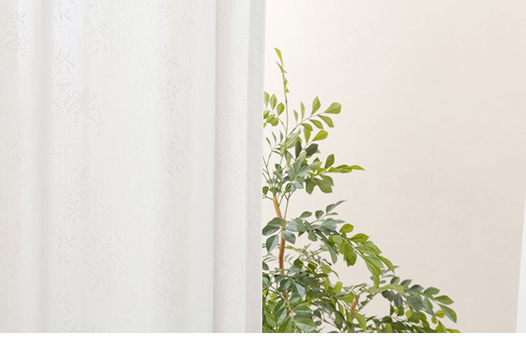 ミラーレースカーテン 7サイズ リーフ柄 日本製 UVカット 紫外線 高機能レース レースカーテン 断熱 保温 省エネ エコ 節電 昼夜見えにくい 遮像レース 防犯 ウォッシャブル(代引不可)