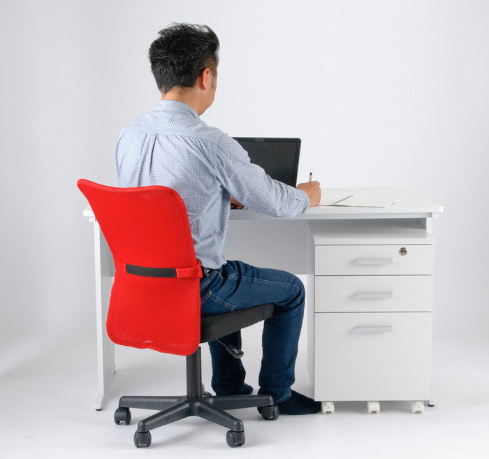 デスク パソコンデスク 幅140cm オフィスデスク 白 ホワイト 平デスク つくえ SOHO 木製 シンプル 机 会社 ワークデスク(代引不可)