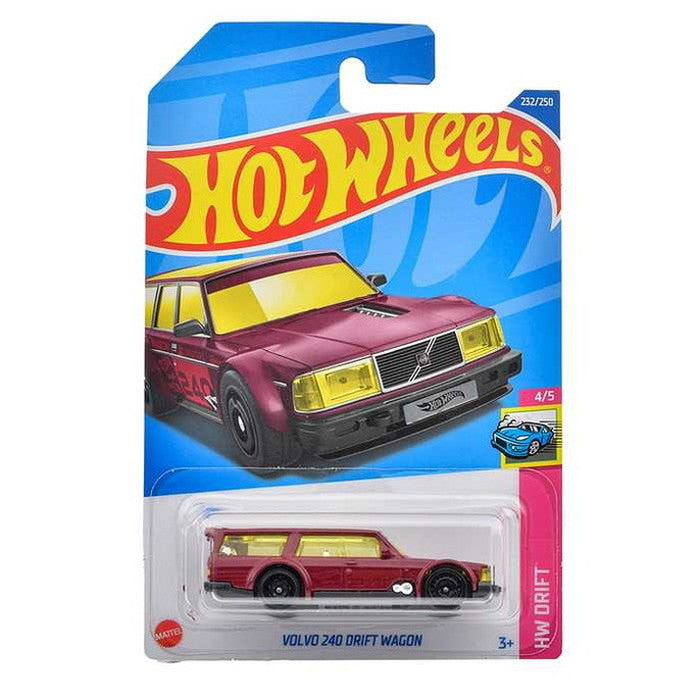 マテル HHF62 ホットウィール ベーシックカー ボルボ 240 ドリフト ワゴン(代引不可)