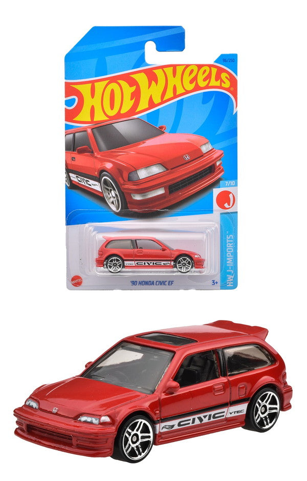 マテル HNJ91 ホットウィール ベーシックカー '90 ホンダ シビック EF おもちゃ(代引不可)