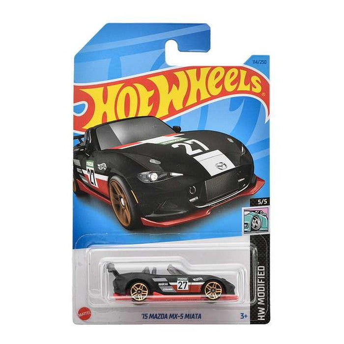 マテル HNJ96 ホットウィール ベーシックカー '15 マツダ MX-5 ミアータ(代引不可)