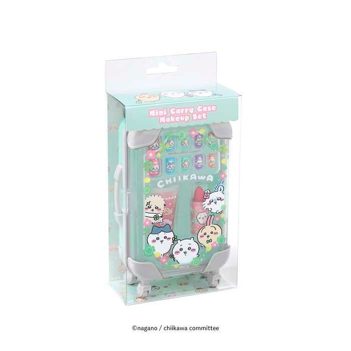 レイス ちいかわ ミニキャリーケースメイクセット ミントグリーン(代引不可)