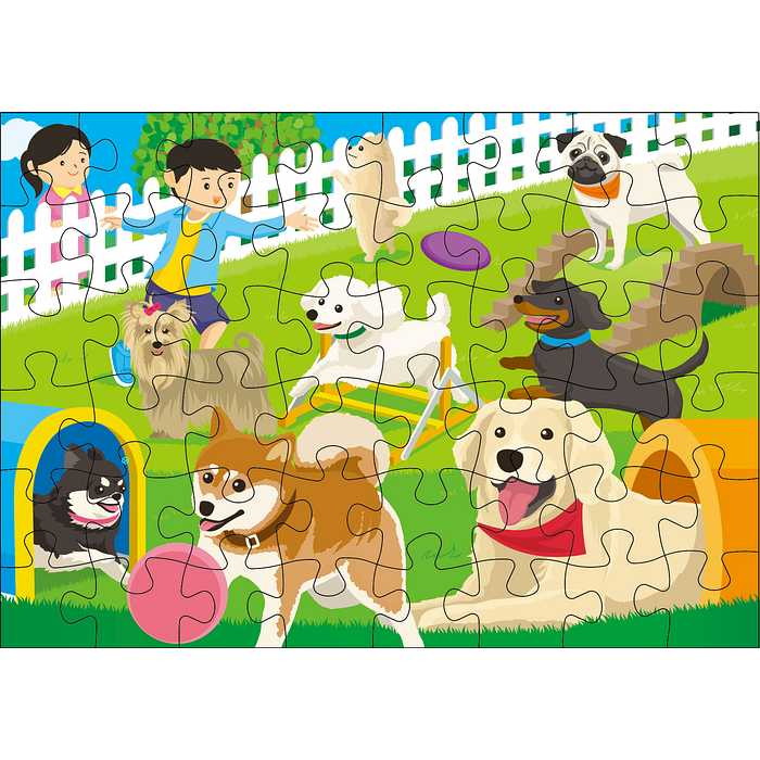 くもん出版 JP-36 くもんのジグソーパズルSTEP3 いっしょにくらす動物たち(代引不可)