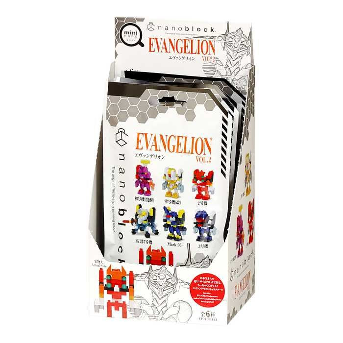 ナノブロック ミニナノ エヴァンゲリオン vol.2(BOX)全種類 コンプリートエディション(代引不可)