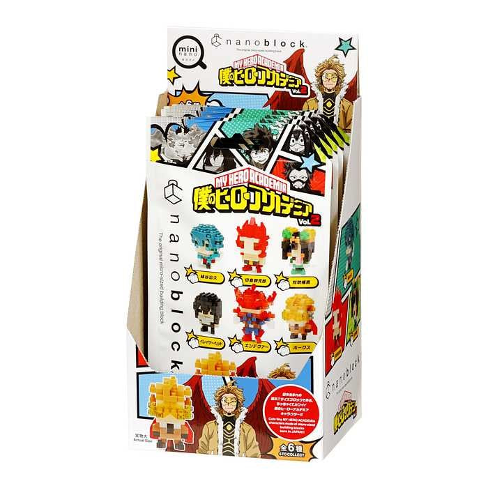 ナノブロック ミニナノ 僕のヒーローアカデミア vol.2(BOX)全種類 コンプリートエディション(代引不可)