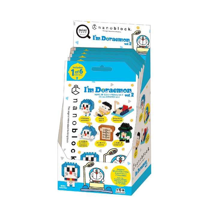 ナノブロック ミニナノ I'm Doraemon ドラえもん vol.2(BOX)全種類 コンプリートエディション(代引不可)