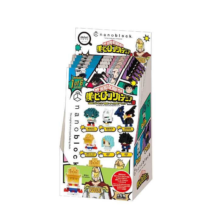 ナノブロック ミニナノ 僕のヒーローアカデミア vol.3(BOX)全種類 コンプリートエディション(代引不可)