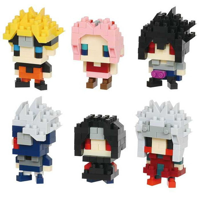 【予約商品 4月1日まで先行販売】ナノブロック ミニナノ NARUTO-ナルト- 疾風伝(単品) カワダ(代引不可)