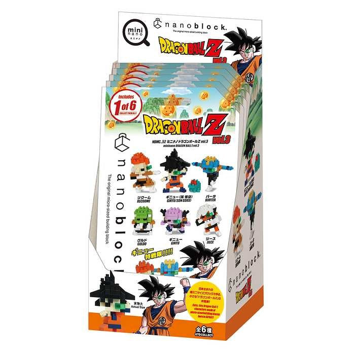 ナノブロック ミニナノ ドラゴンボールZ vol.3(BOX)全種類 コンプリートエディション(代引不可)