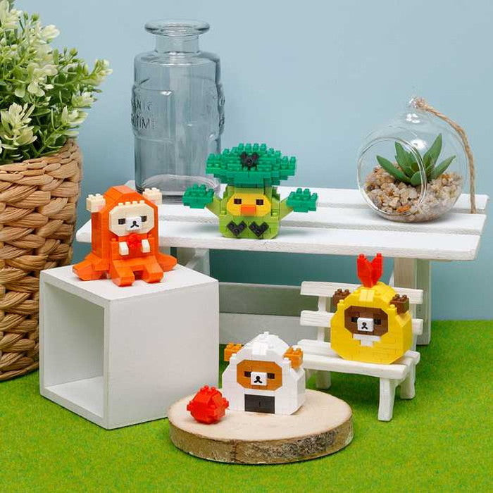 カワダ ナノブロック リラックマ(おにぎり)(代引不可)